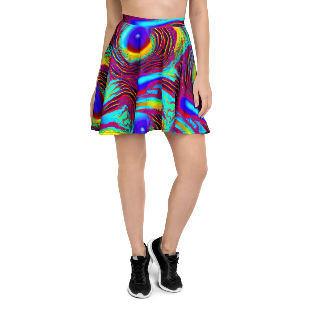 Kapoor Vortex on Skater Skirt — Front