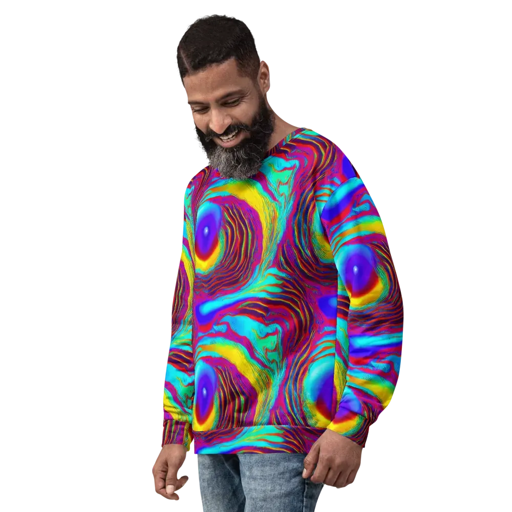 Kapoor Vortex on Sweatshirt — Left Front