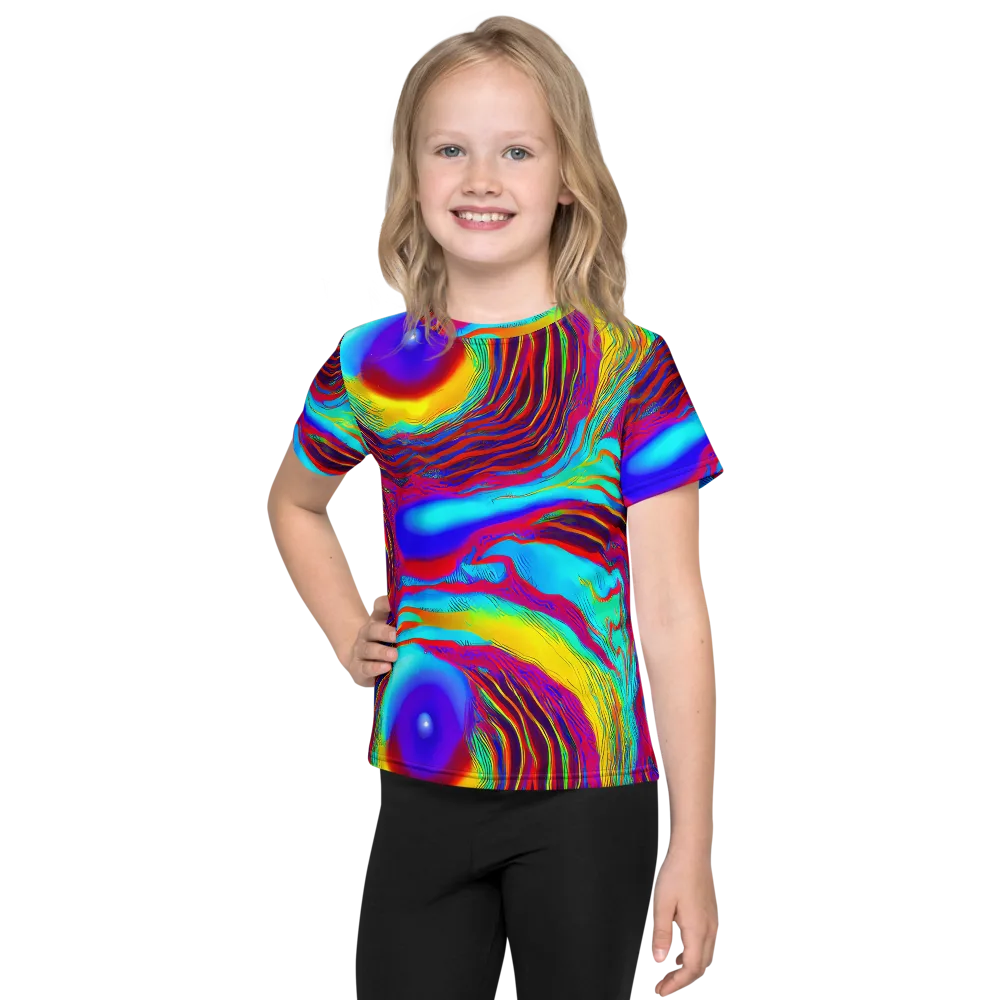 Kapoor Vortex on Kids Crew Neck T-Shirt — Front