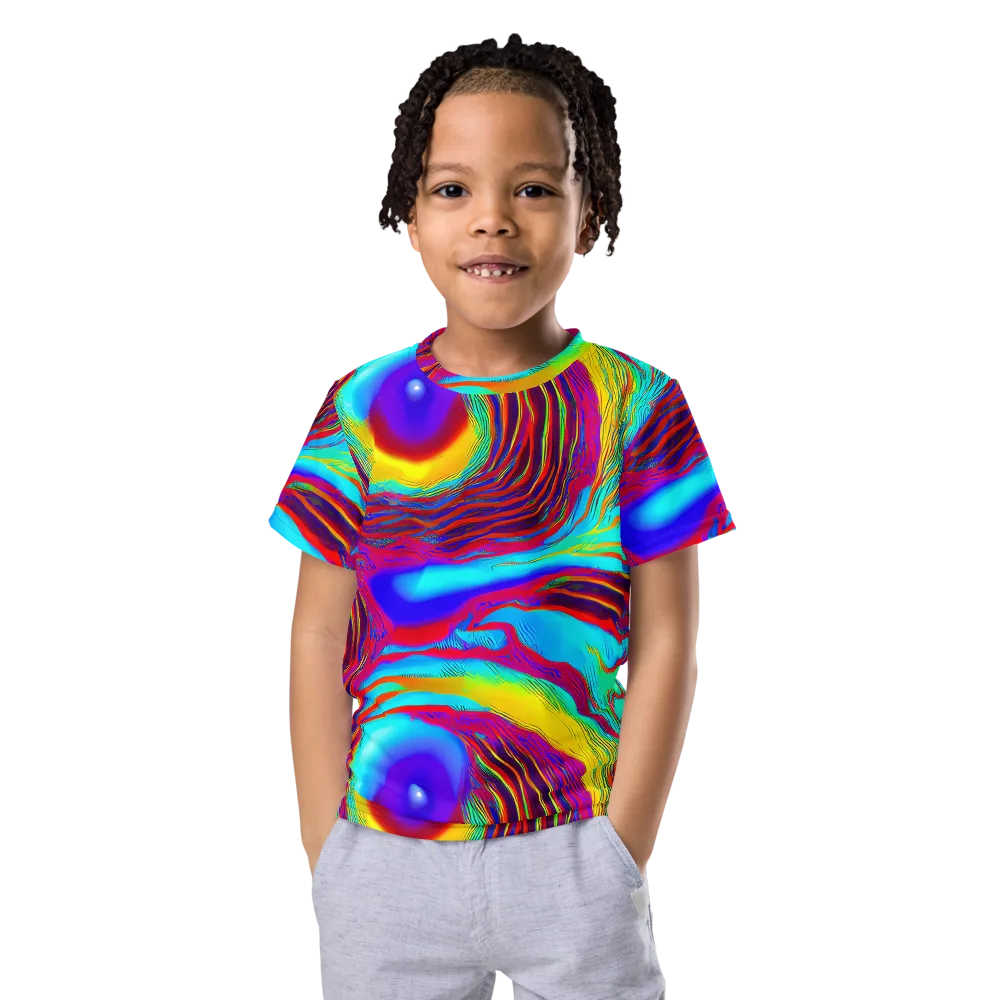 Kapoor Vortex on Kids Crew Neck T-Shirt — Front