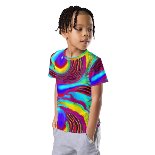 Kapoor Vortex on a Kids Crew Neck T-Shirt