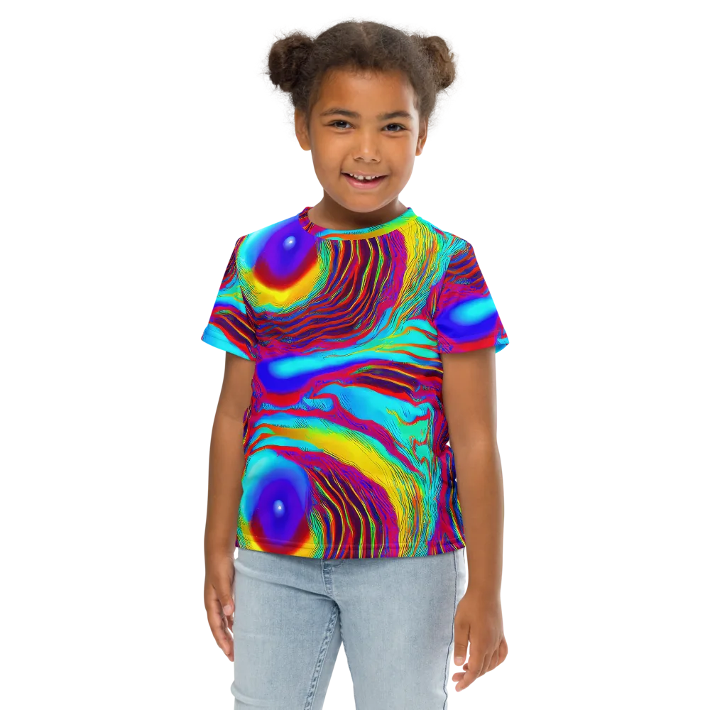 Kapoor Vortex on Kids Crew Neck T-Shirt — Front
