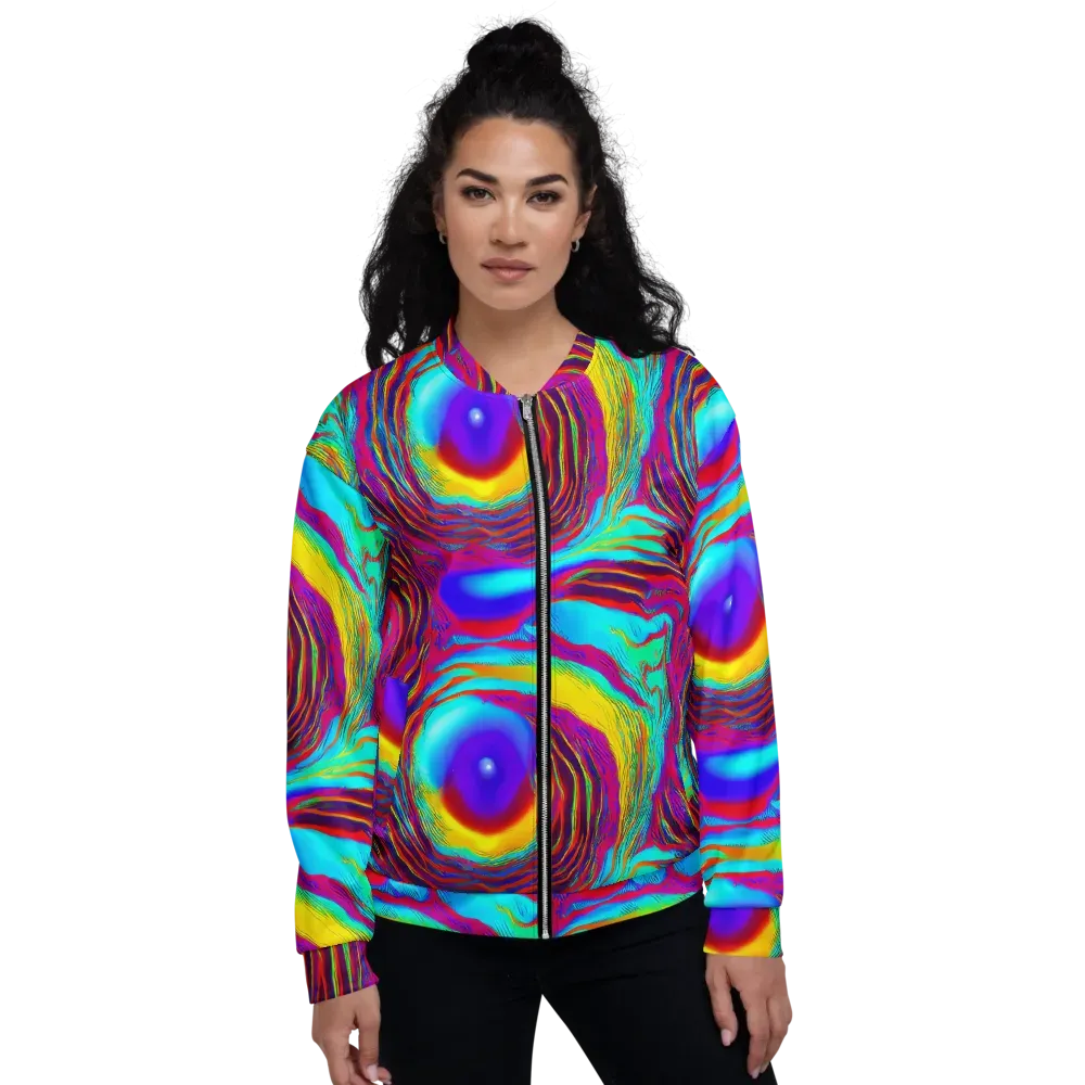 Kapoor Vortex on Bomber Jacket — Front