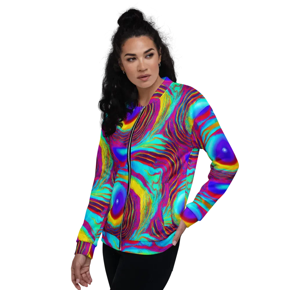 Kapoor Vortex on Bomber Jacket — Left