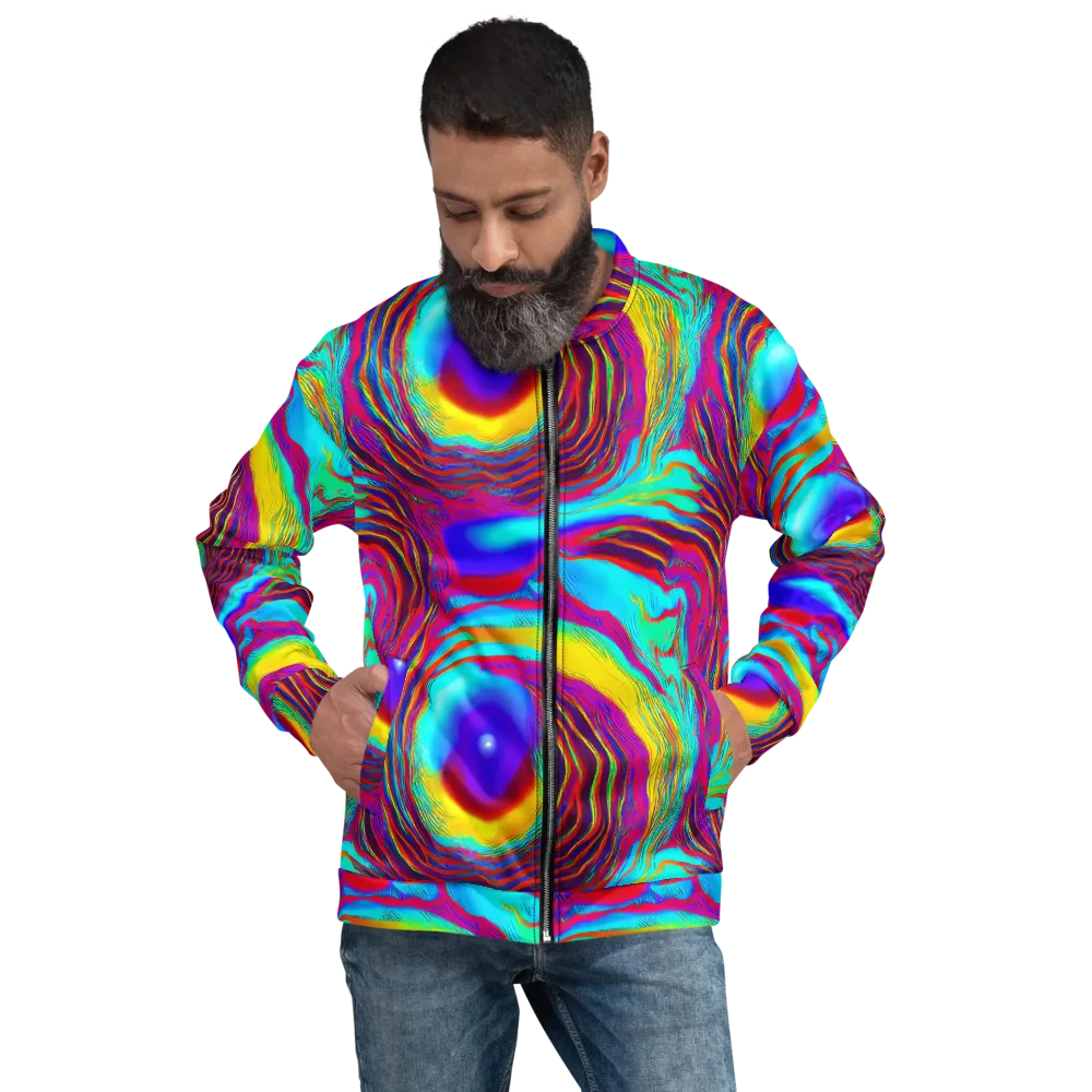 Kapoor Vortex on Bomber Jacket — Front