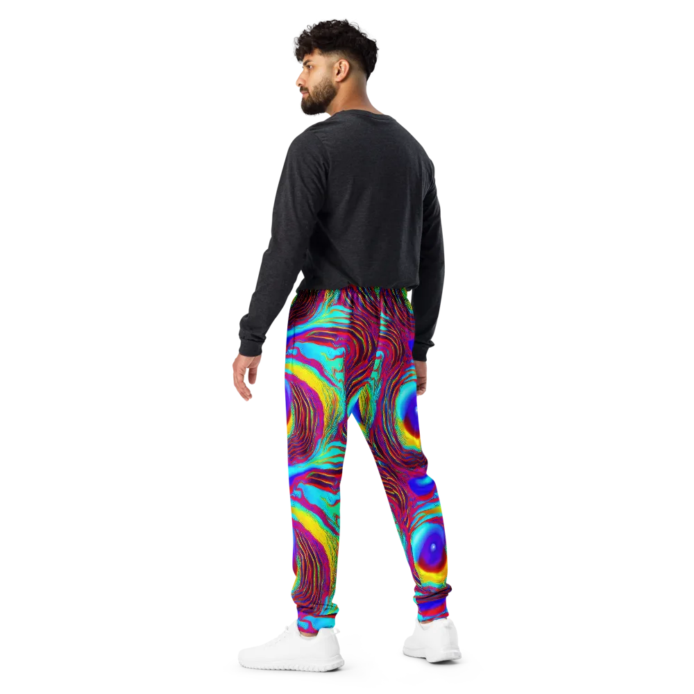 Kapoor Vortex on Men's Joggers — Back