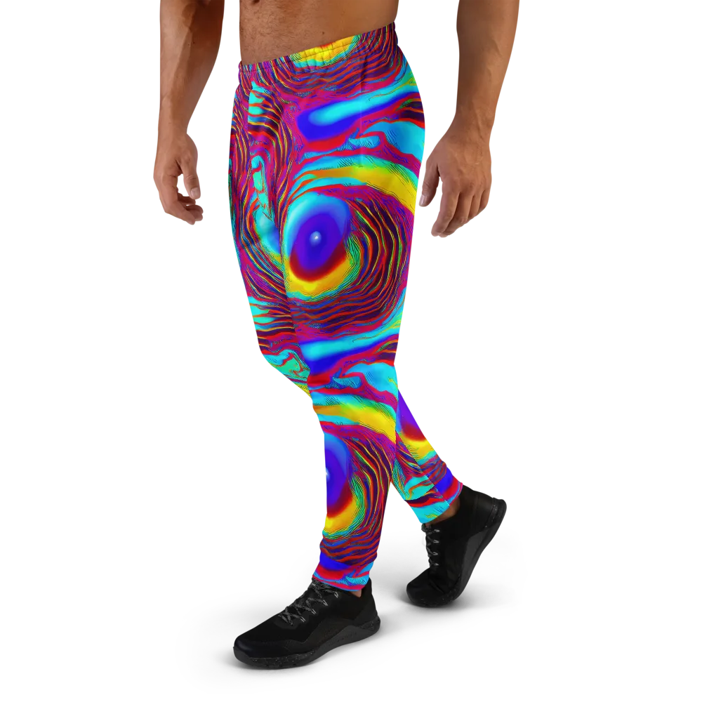 Kapoor Vortex on Men's Joggers — Left