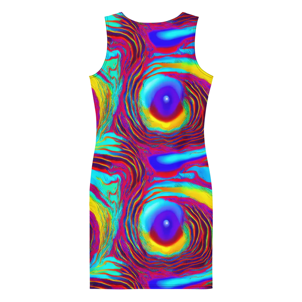 Kapoor Vortex on Bodycon Dress — Back