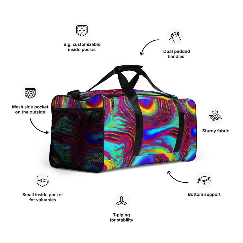 Kapoor Vortex on Duffle Bag — Right Front