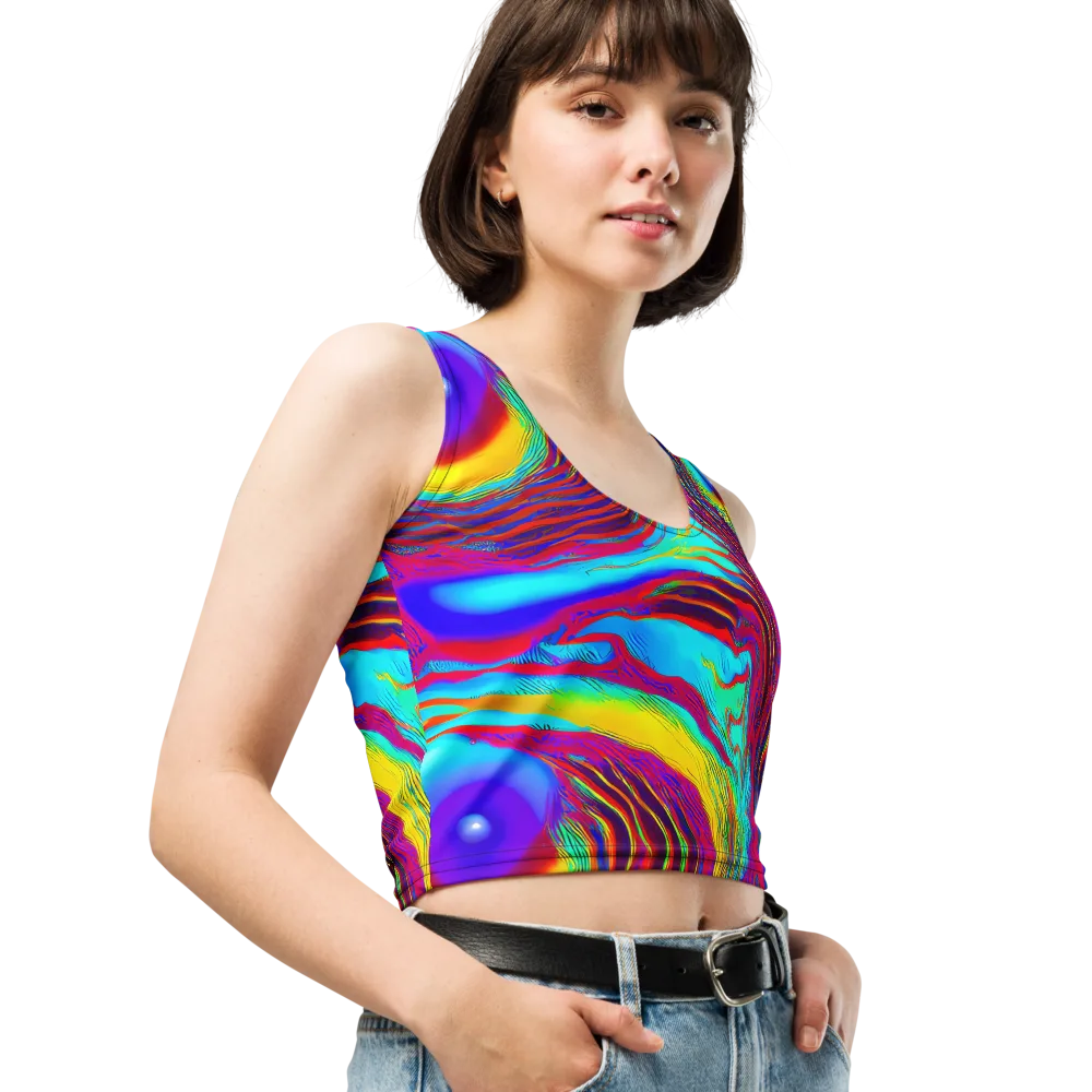 Kapoor Vortex on Crop Top — Right Front