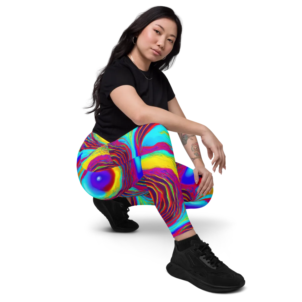 Kapoor Vortex on Leggings with Pockets — Right Front