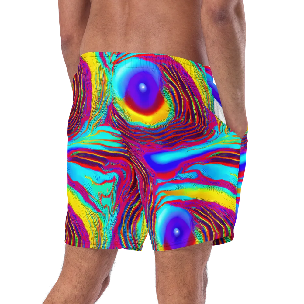 Kapoor Vortex on Swim Trunks — Right Back