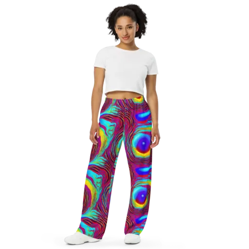 Kapoor Vortex on a Wide-Leg Pants