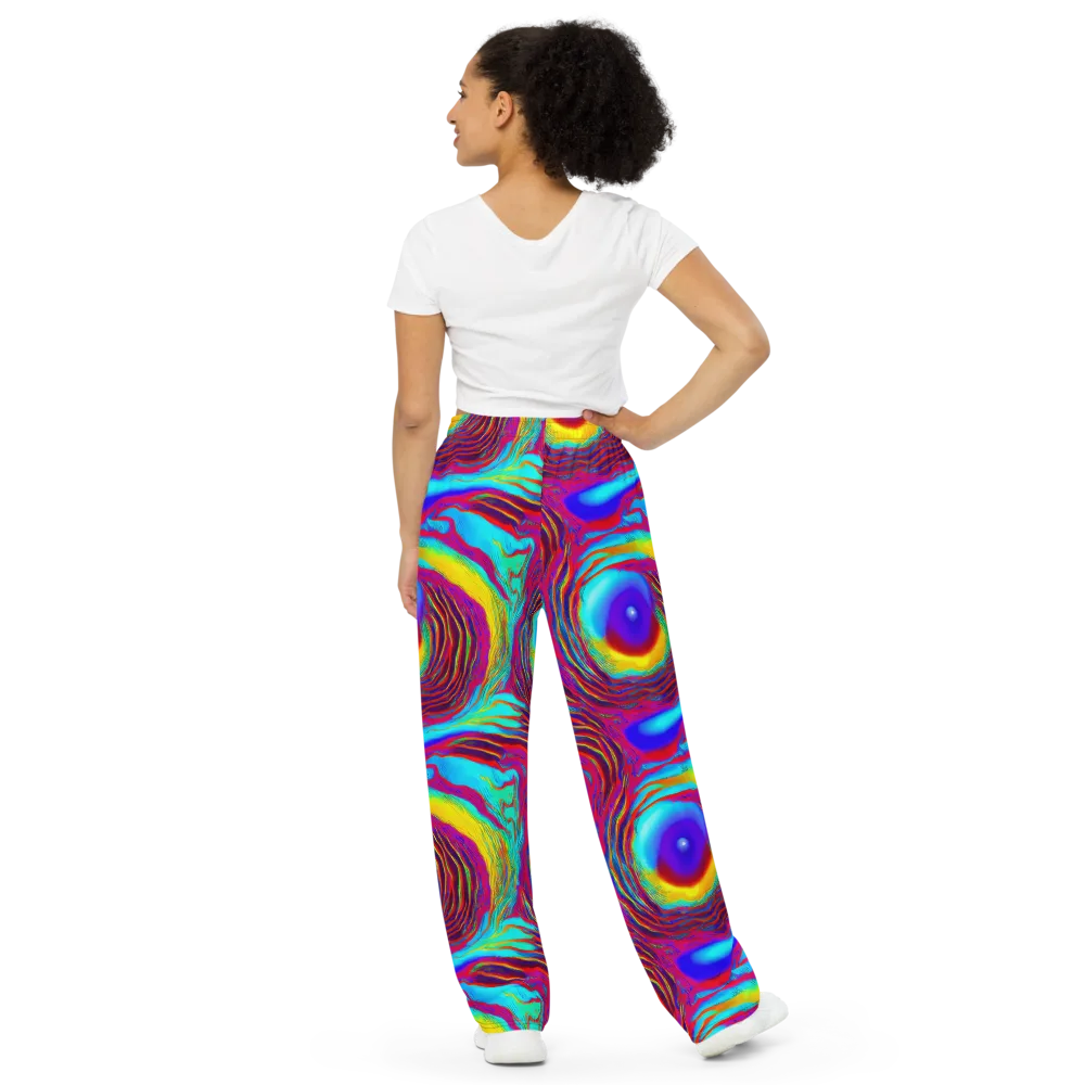 Kapoor Vortex on Wide-Leg Pants — Back