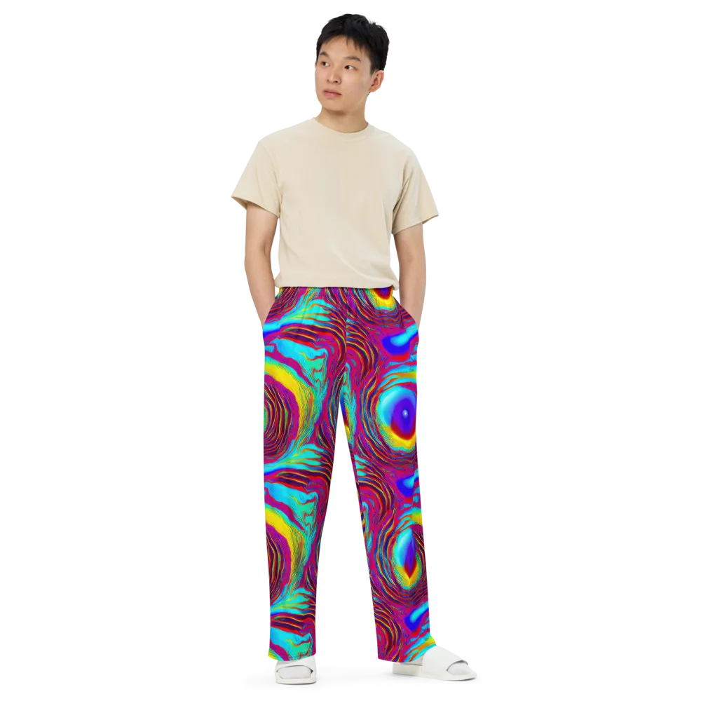 Kapoor Vortex on Wide-Leg Pants — Front