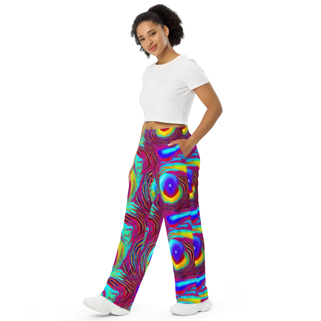 Kapoor Vortex on Wide-Leg Pants — Left Front