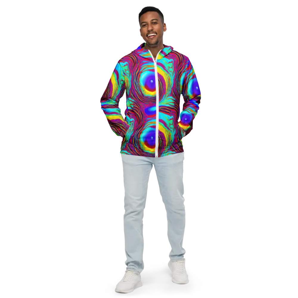 Kapoor Vortex on Men's Windbreaker — Front