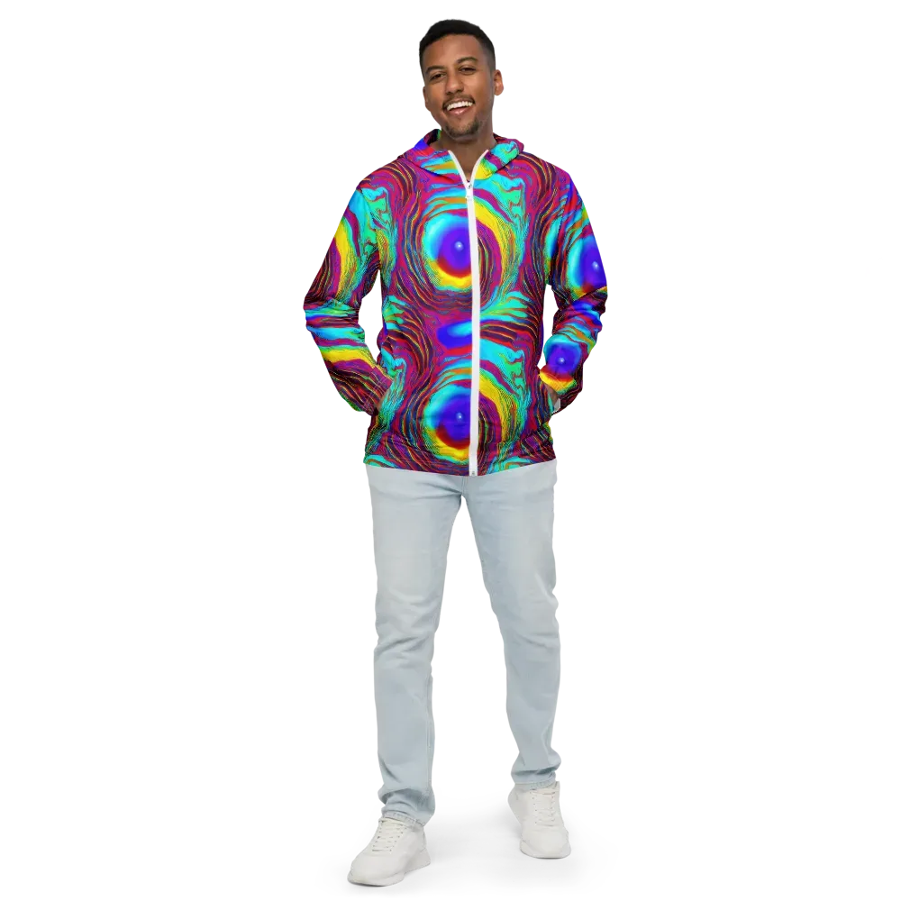 Kapoor Vortex on Men's Windbreaker — Front