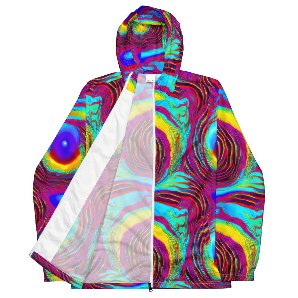 Kapoor Vortex on Men's Windbreaker — Front