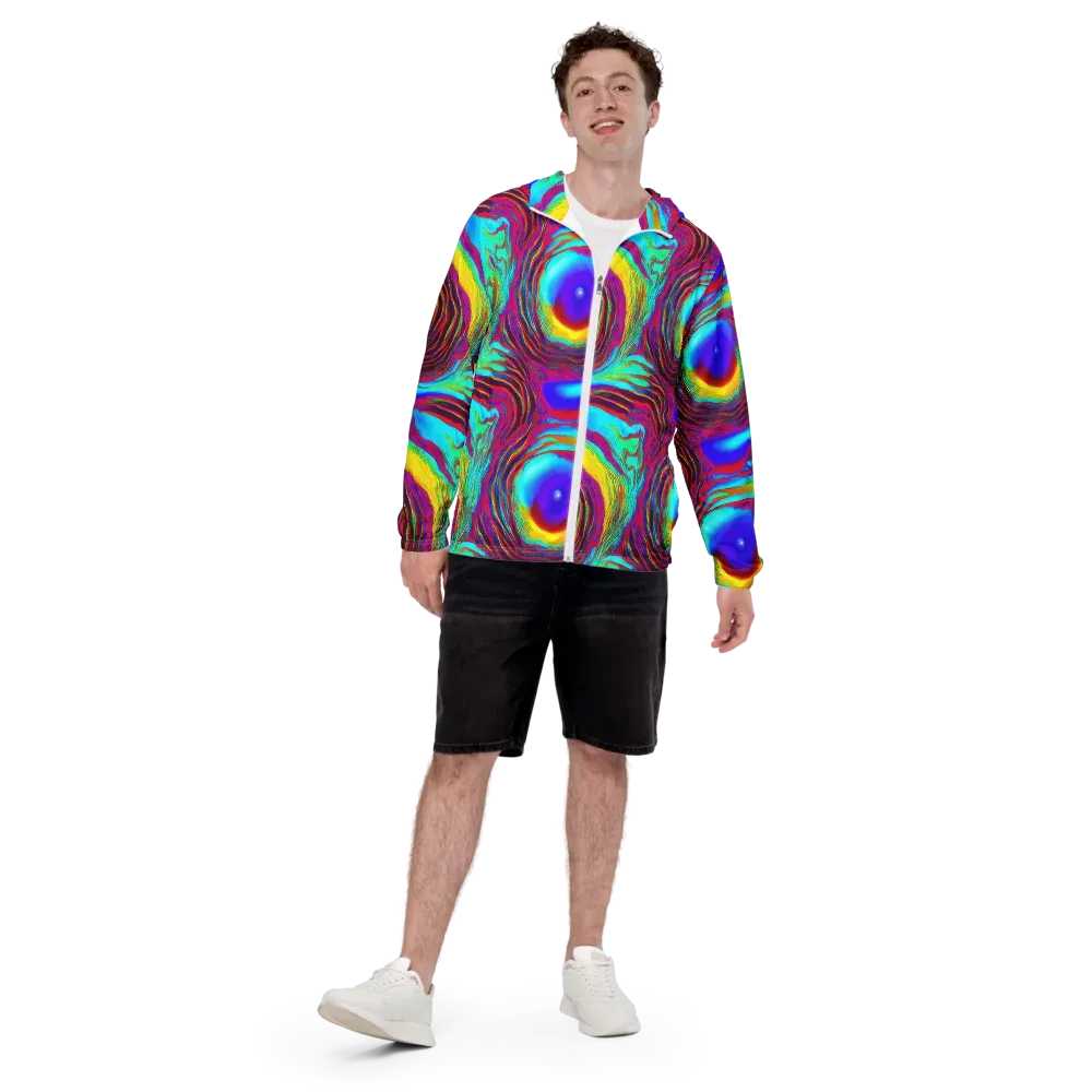 Kapoor Vortex on Men's Windbreaker — Front