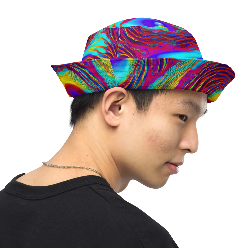 Kapoor Vortex on Reversible Bucket Hat — Right Outside