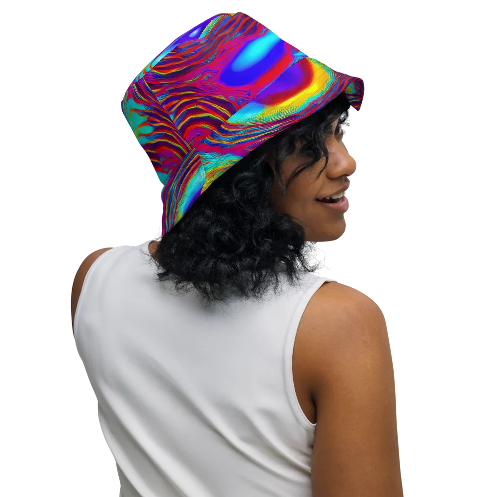 Kapoor Vortex on Reversible Bucket Hat — Right Outside