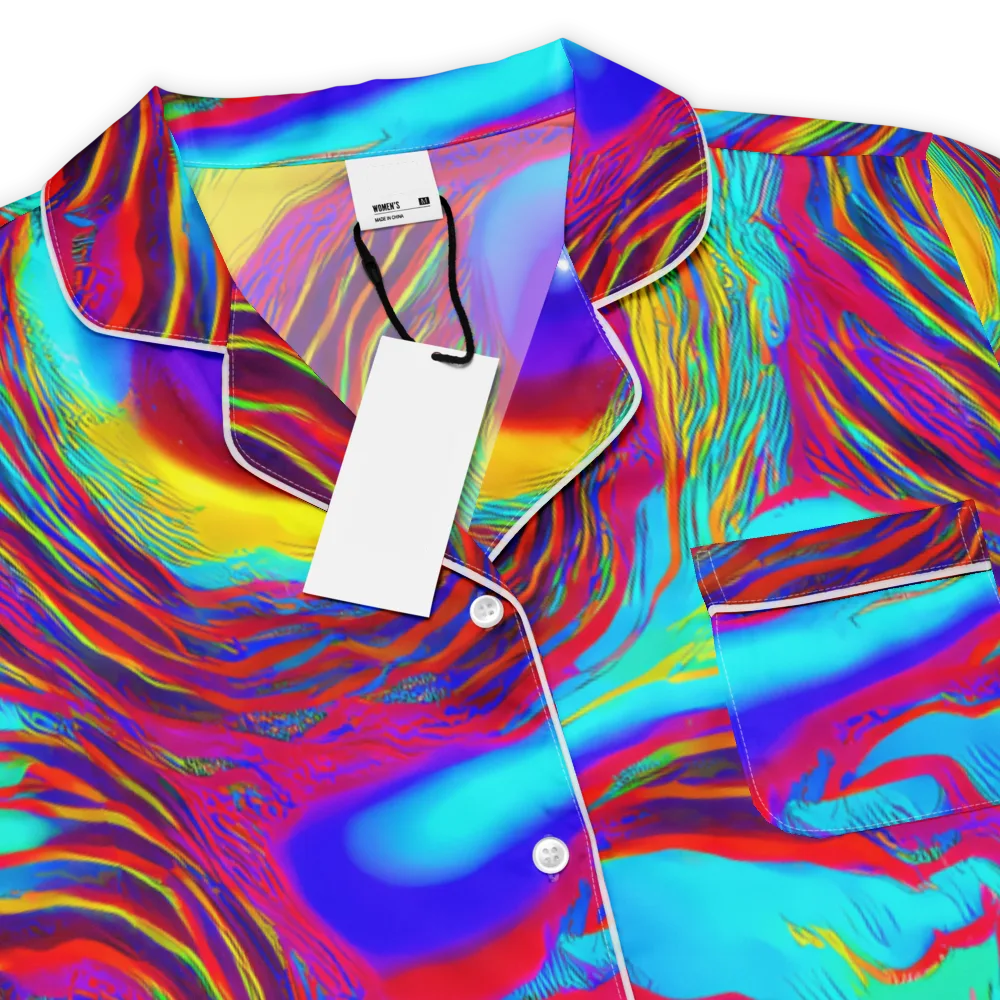 Kapoor Vortex on Women's Short Sleeve Pajama Top — Product details