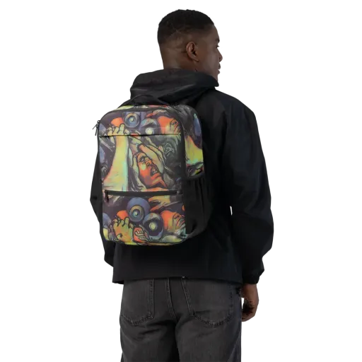 Cosmic Scream on a Utility Backpack
