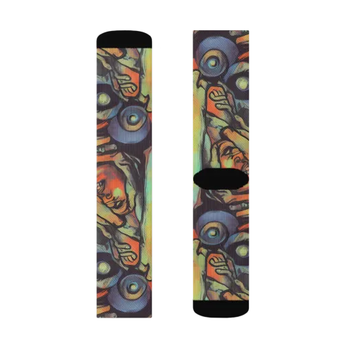 Cosmic Scream on a Socks