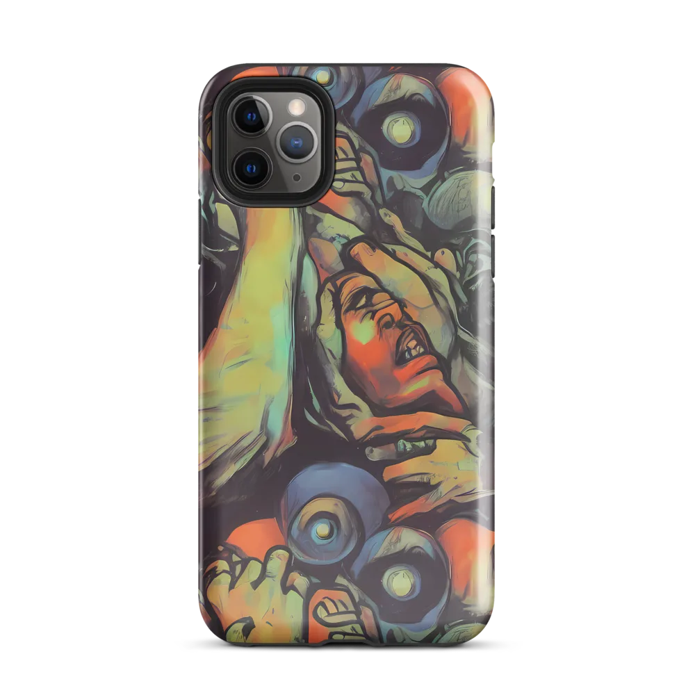 Cosmic Scream on Tough Case for iPhone® — Front