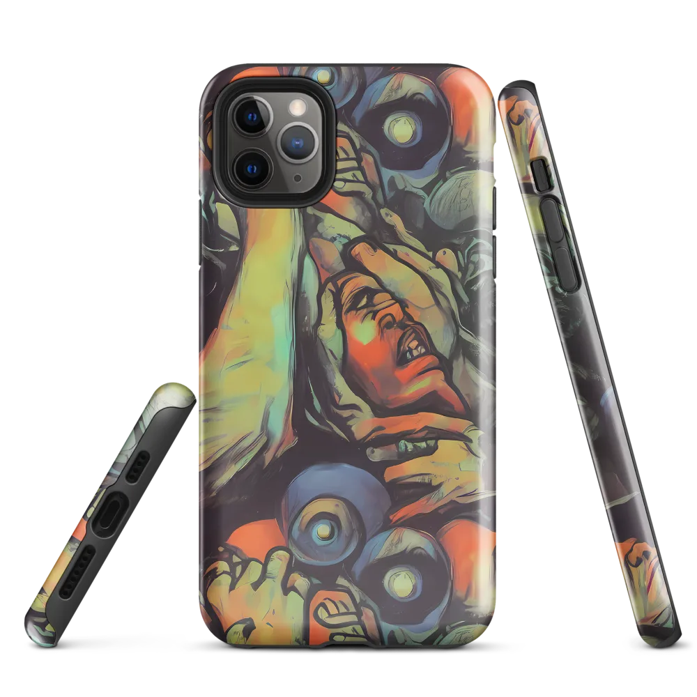 Cosmic Scream on Tough Case for iPhone® — Front