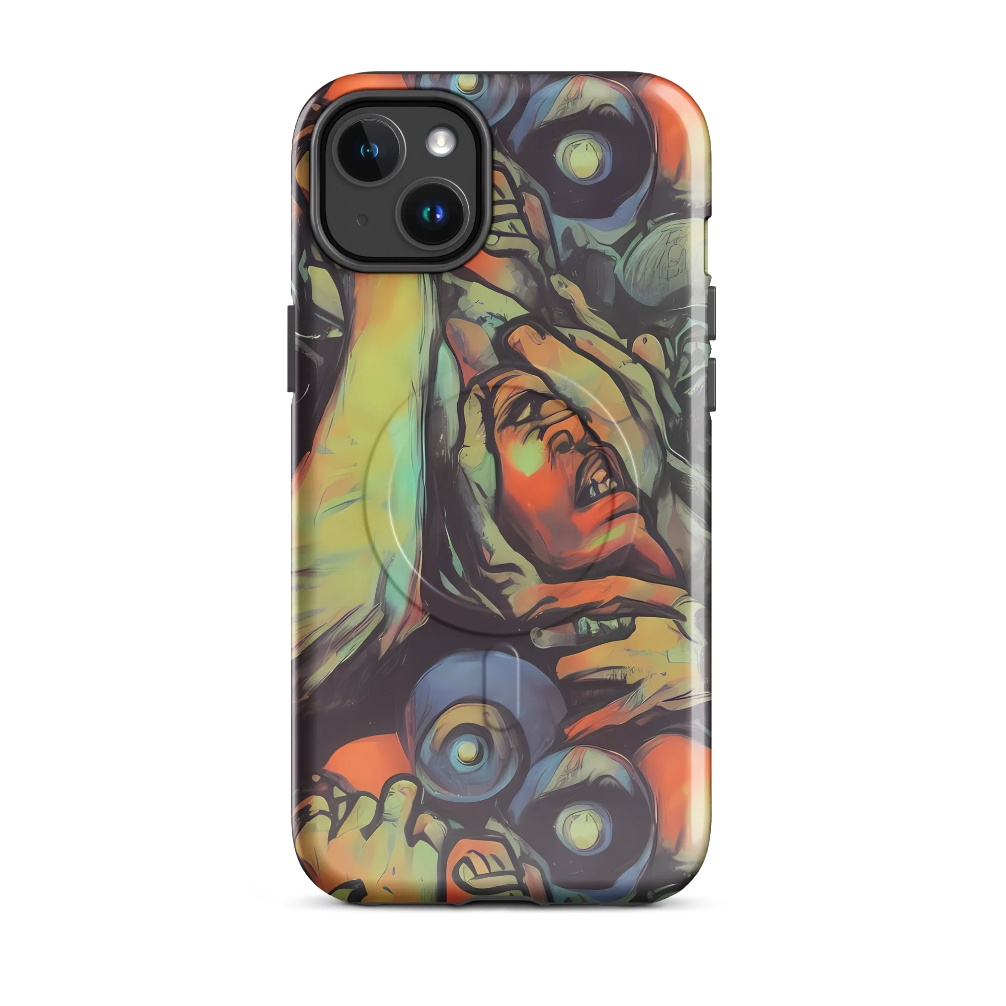 Cosmic Scream on MagSafe Tough Case for iPhone® — Front