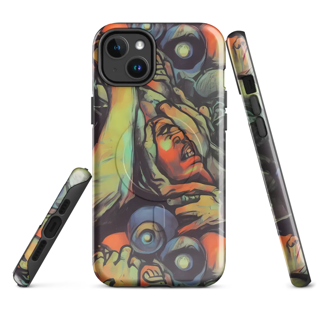 Cosmic Scream on MagSafe Tough Case for iPhone® — Front