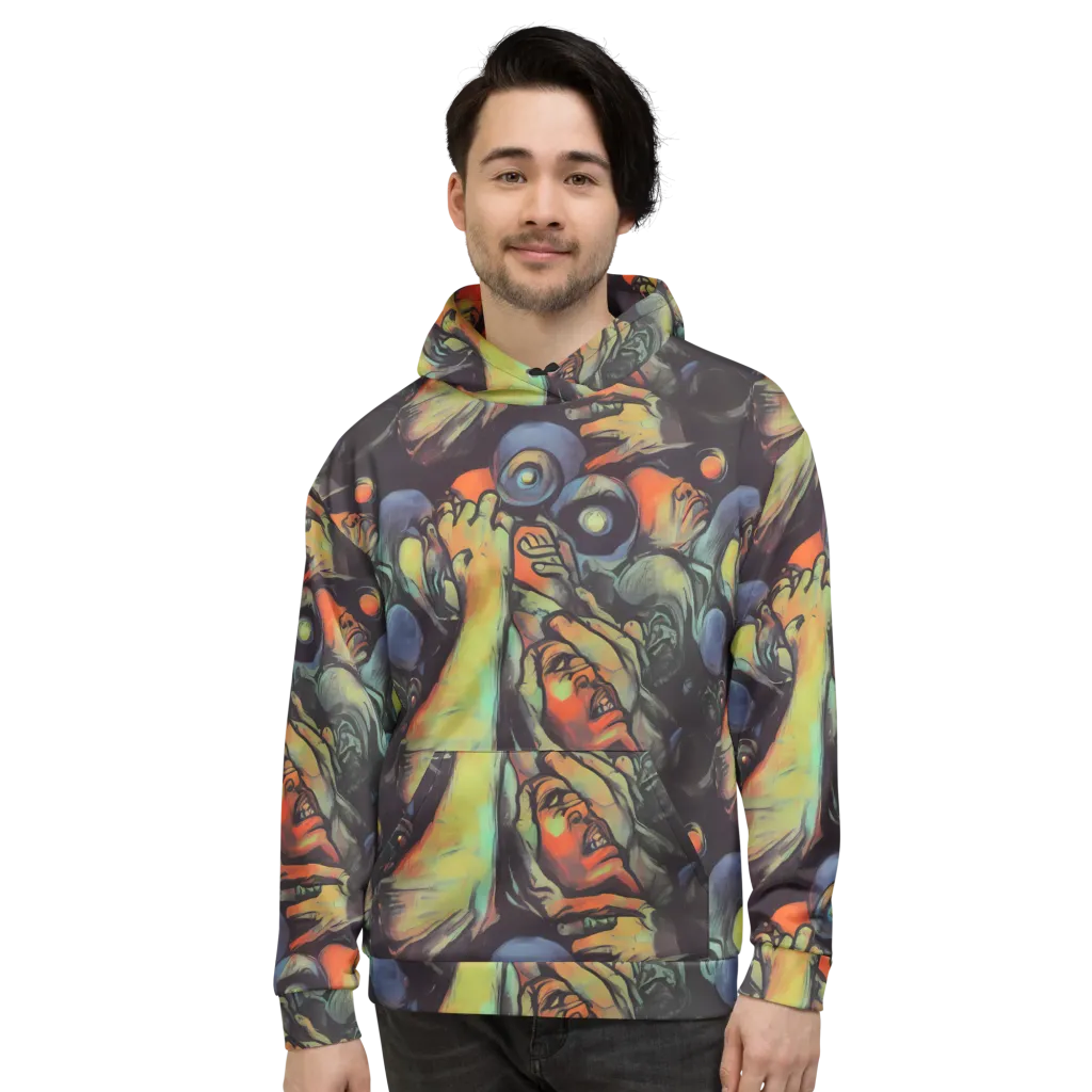 Cosmic Scream on Hoodie — Front