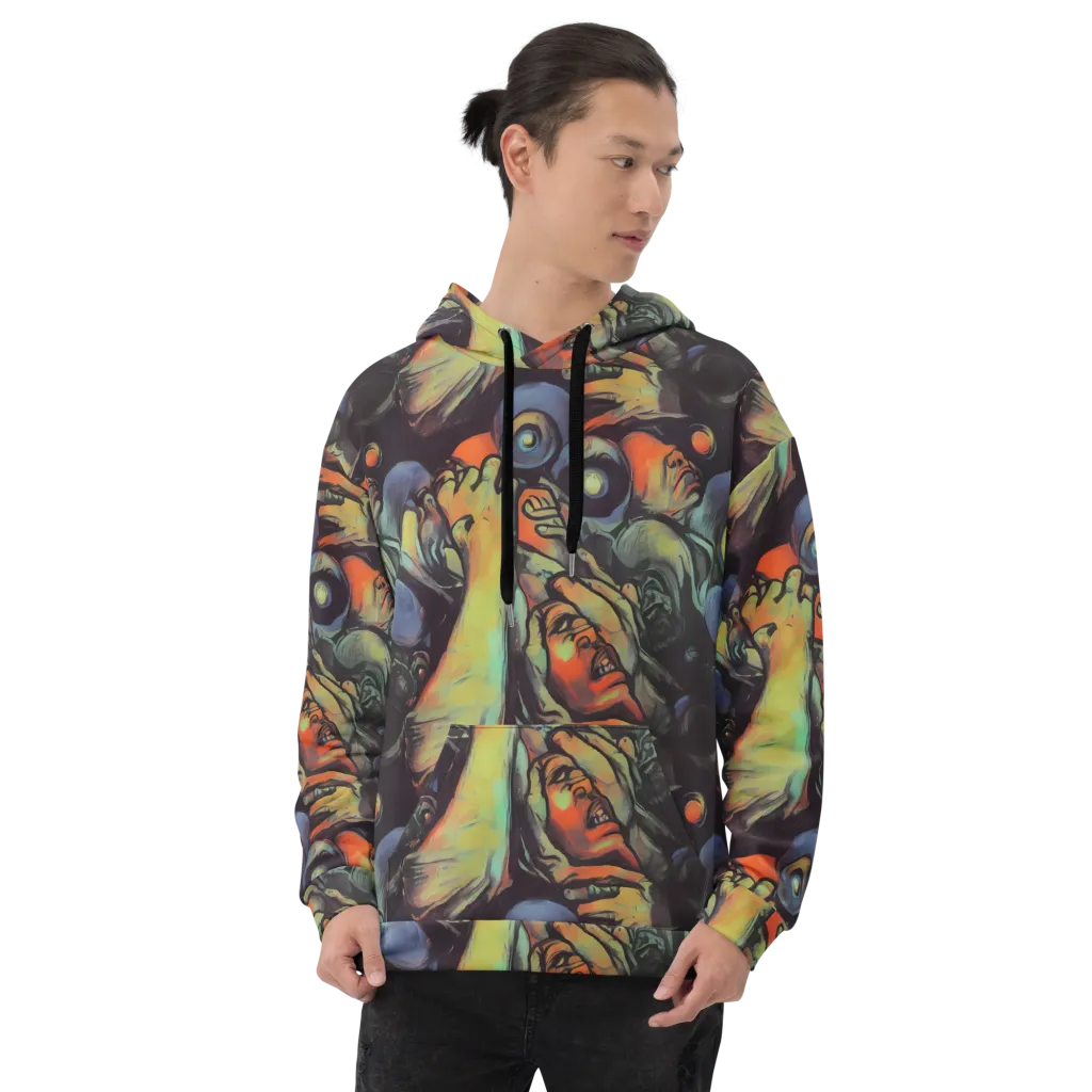 Cosmic Scream on Hoodie — Front