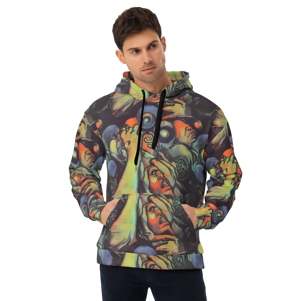 Cosmic Scream on Hoodie — Front