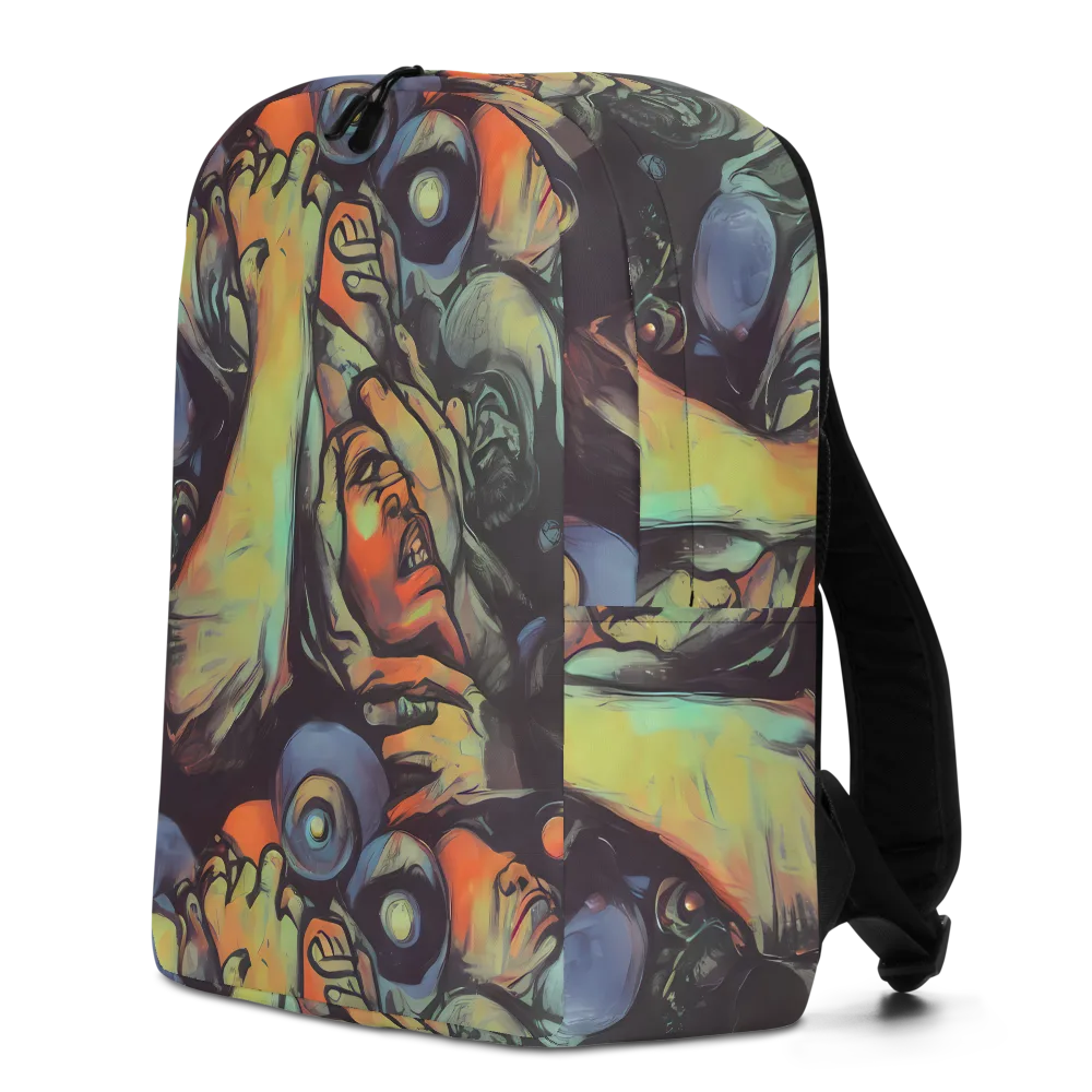 Cosmic Scream on Minimalist Backpack — Left