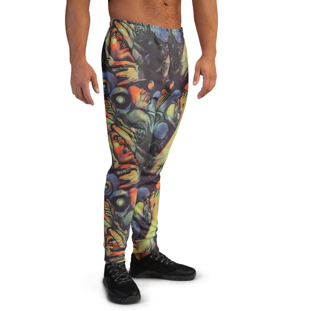 Cosmic Scream on Men's Joggers — Right