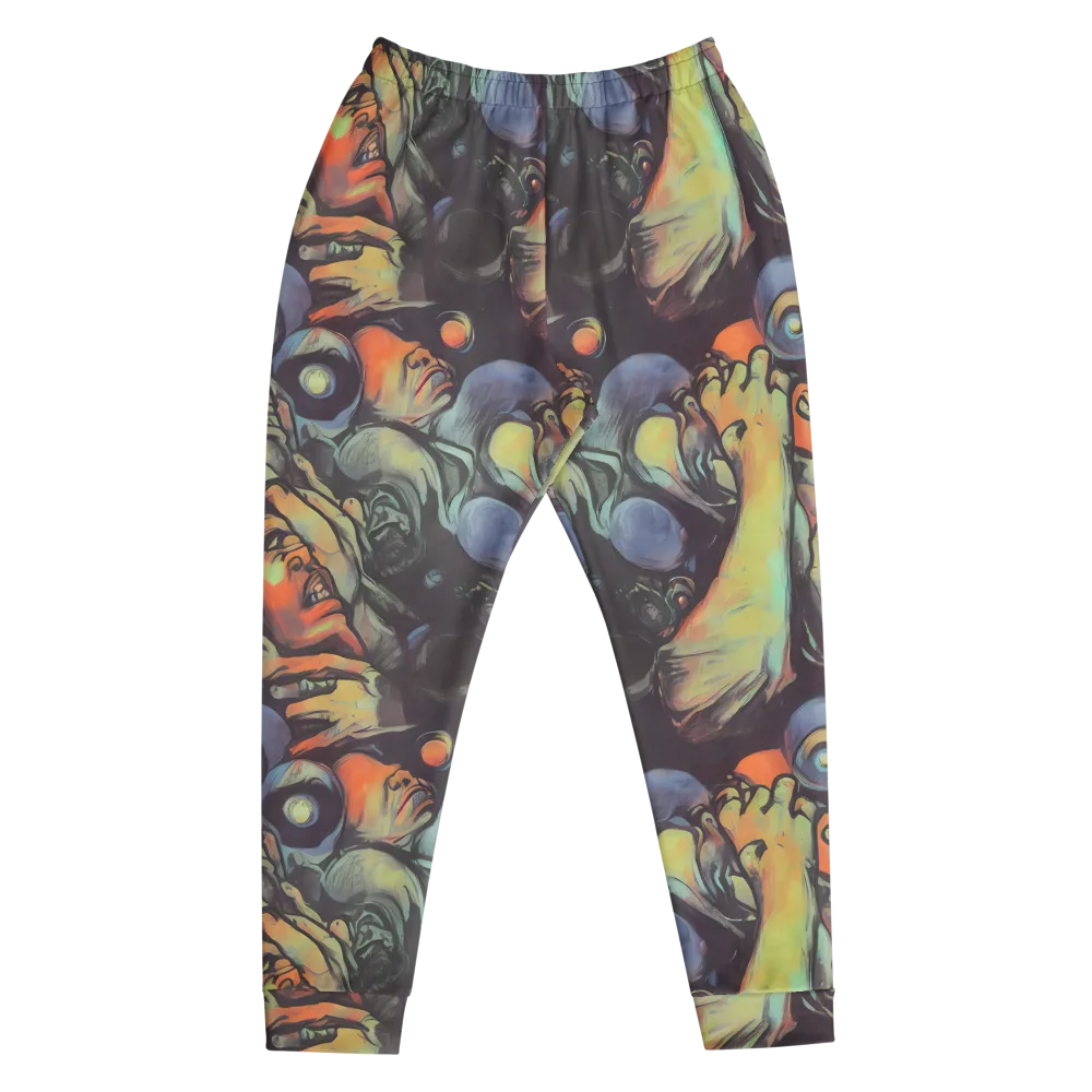 Cosmic Scream on Men's Joggers — Front