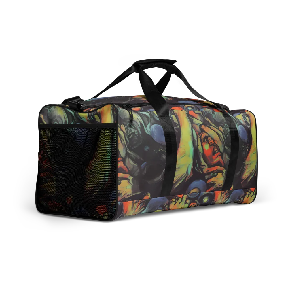 Cosmic Scream on Duffle Bag — Right Front