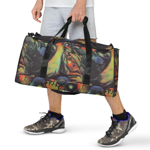 Cosmic Scream on a Duffle Bag