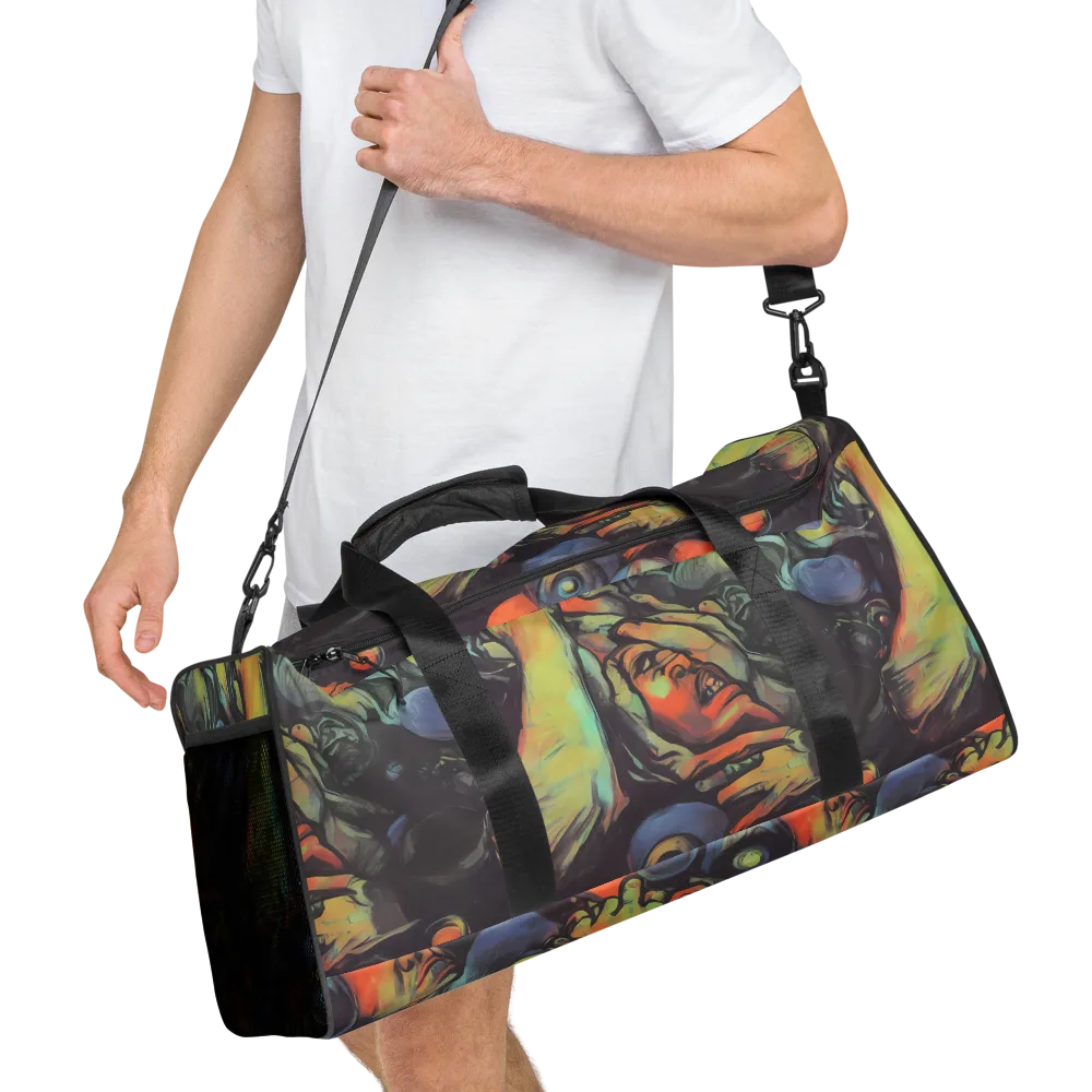 Cosmic Scream on Duffle Bag — Right Front