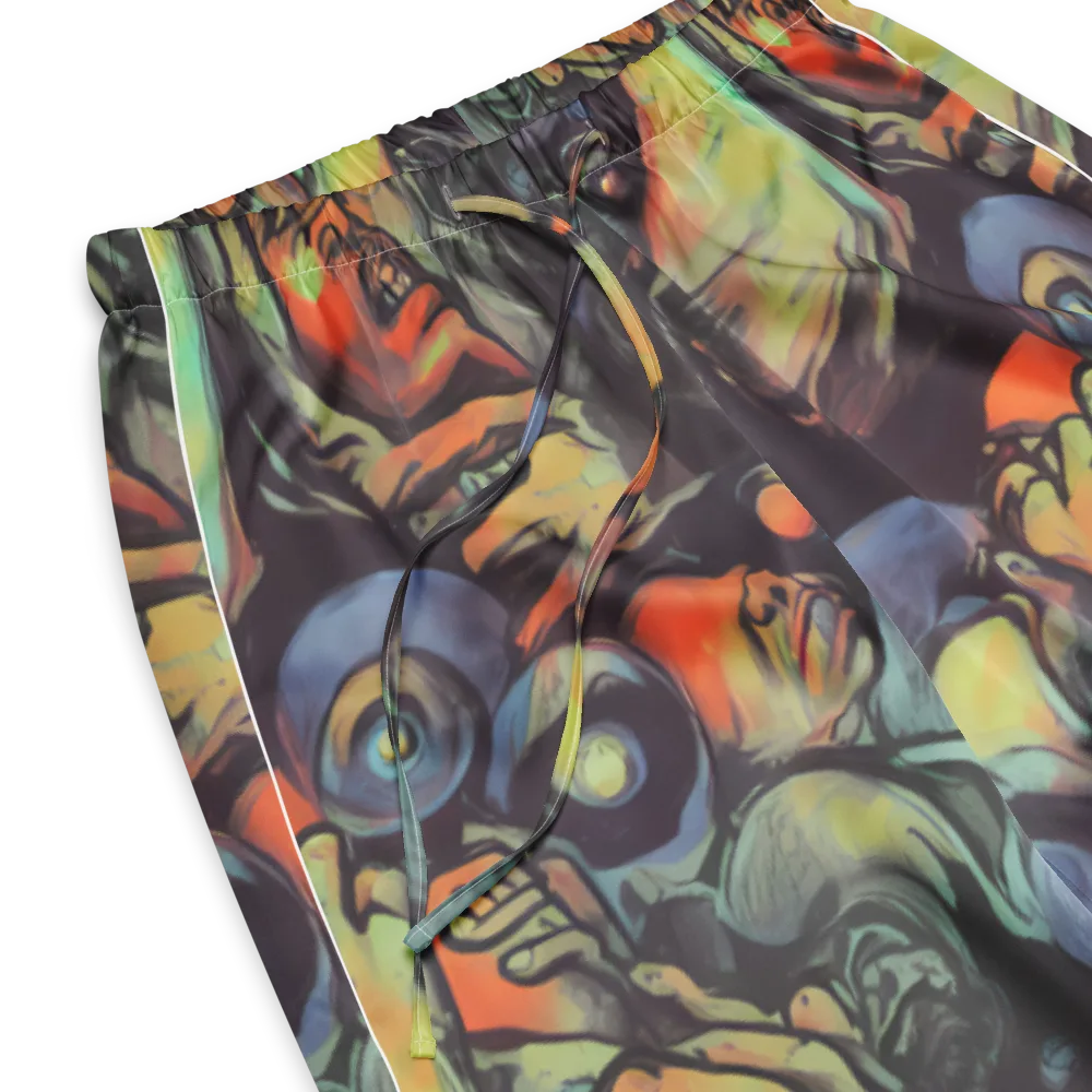 Cosmic Scream on Women's Pajama Pants — Product details