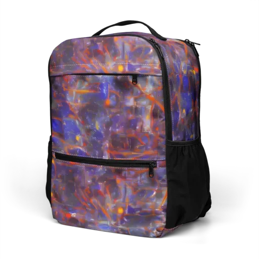 Chromatic Frenzy on a Utility Backpack