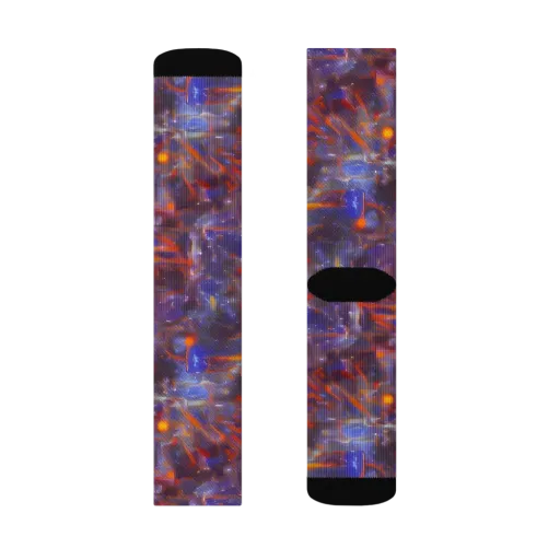 Chromatic Frenzy on a Socks