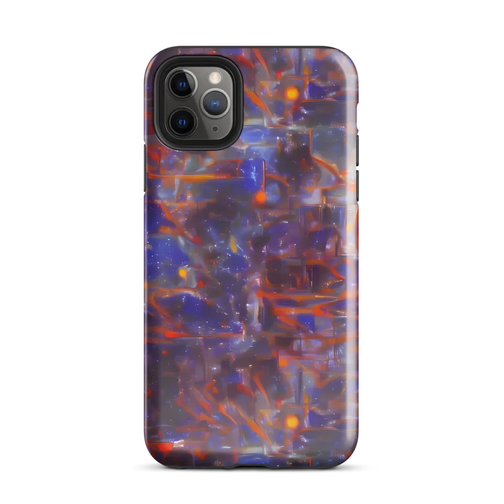 Chromatic Frenzy on Tough Case for iPhone® — Front