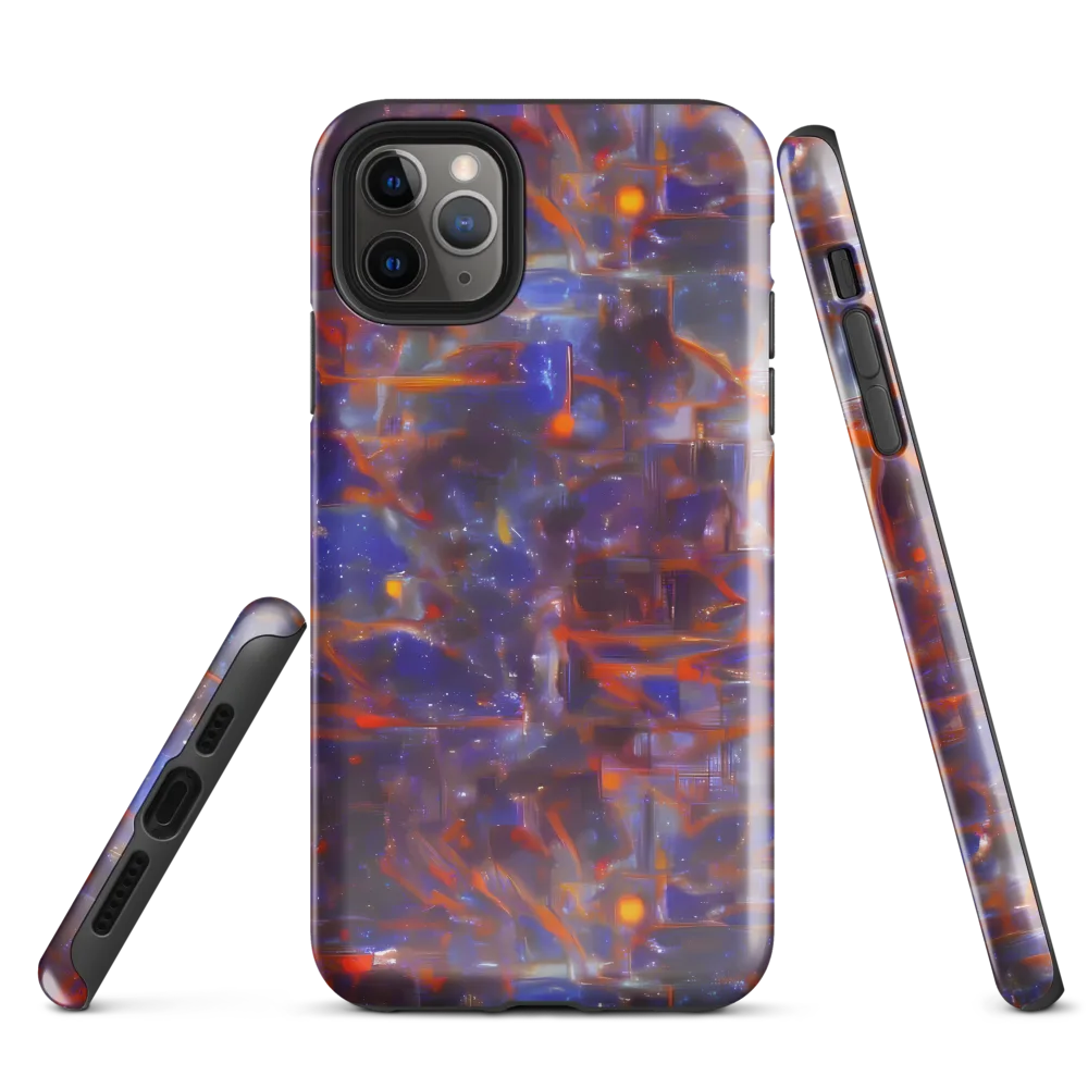 Chromatic Frenzy on Tough Case for iPhone® — Front