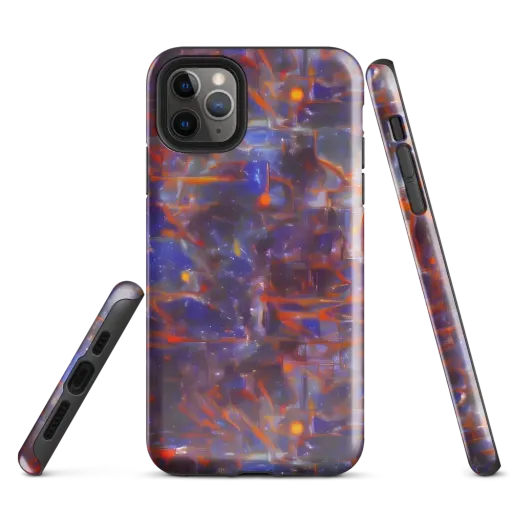 Chromatic Frenzy on a Tough Case for iPhone®