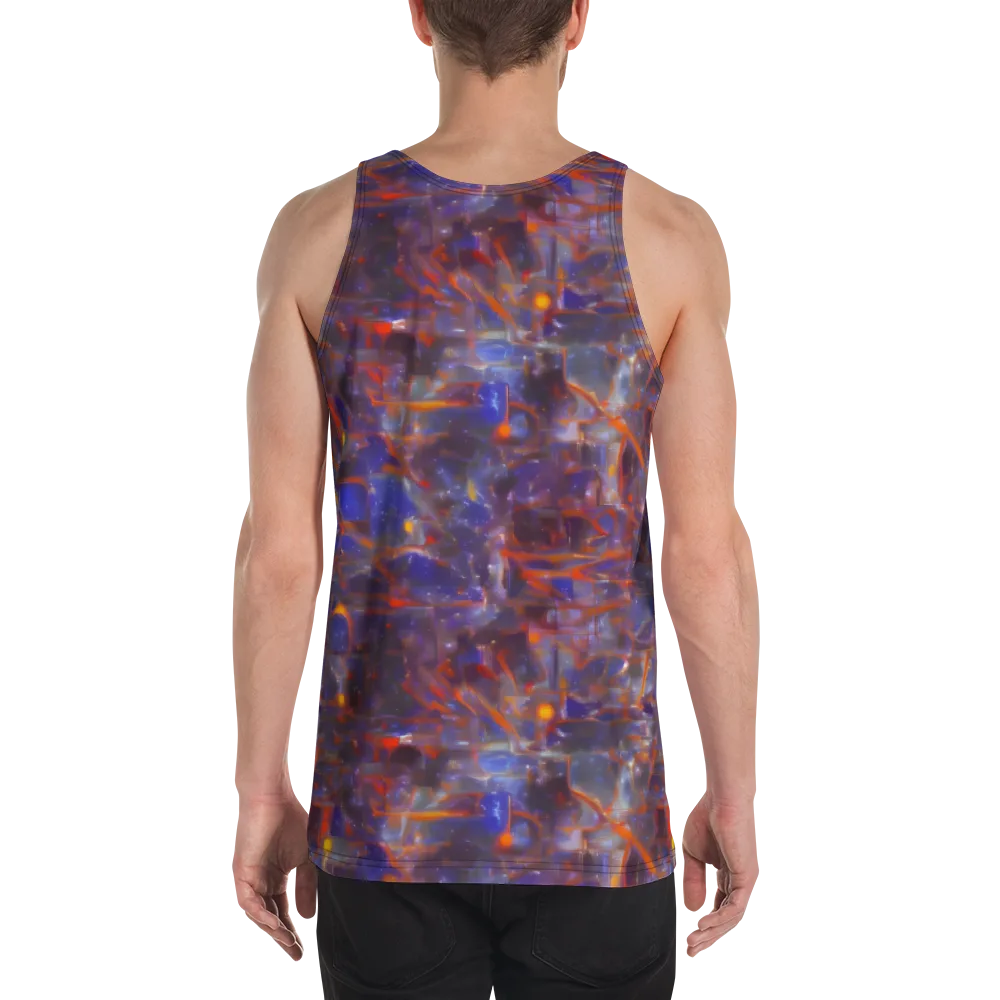 Chromatic Frenzy on Men's Tank Top — Back