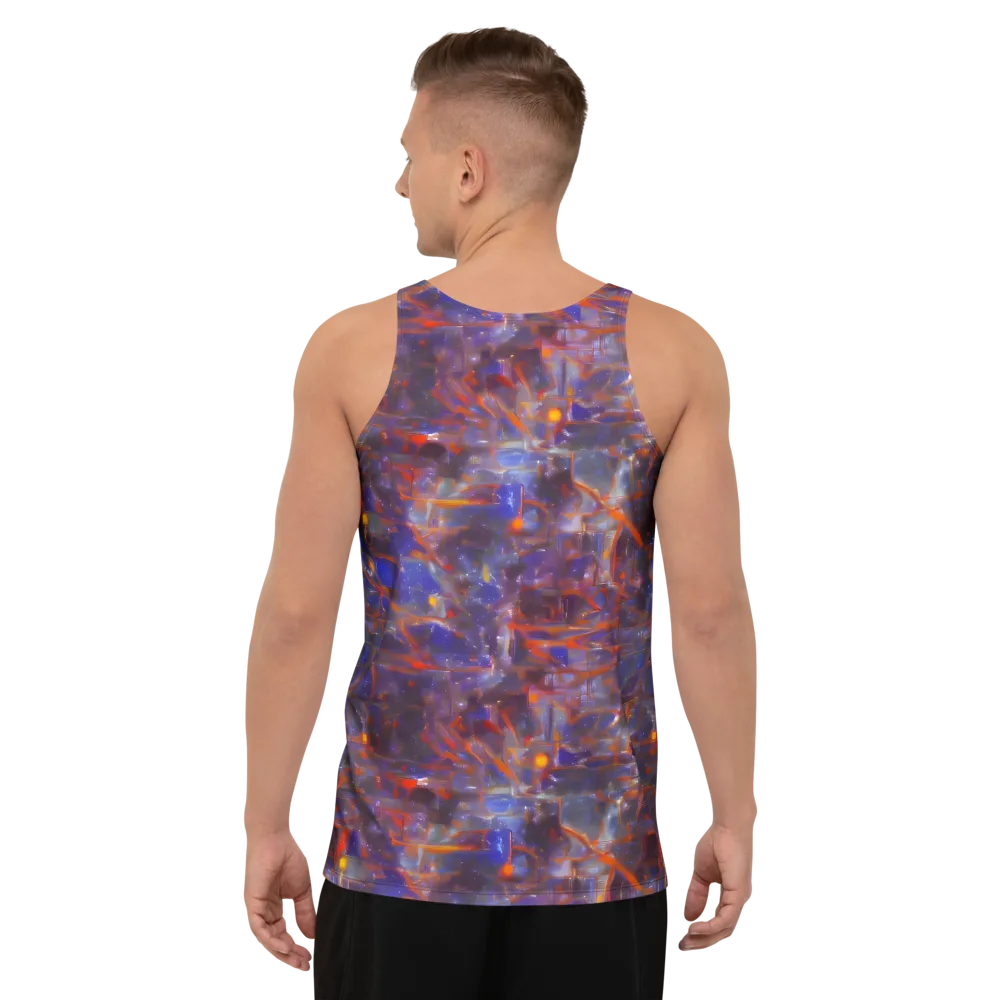 Chromatic Frenzy on Men's Tank Top — Back